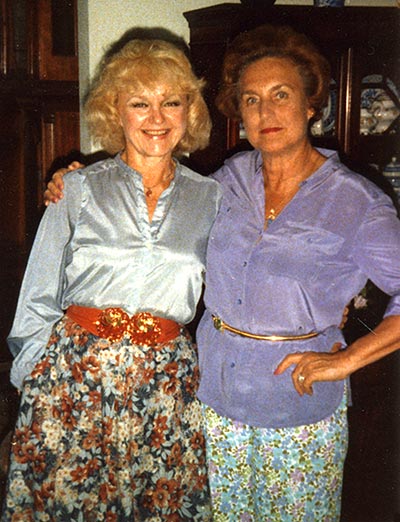 Joan Crosby and Hope Ely Cochran