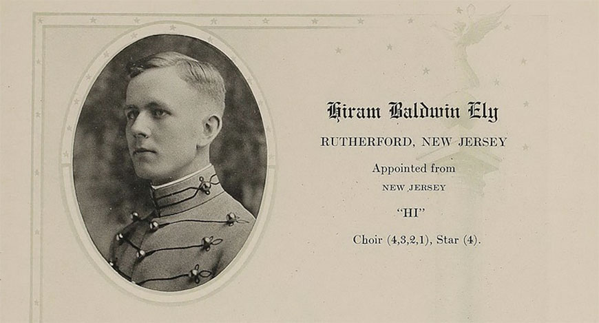 West Point Cadet Hiram Baldwin Ely